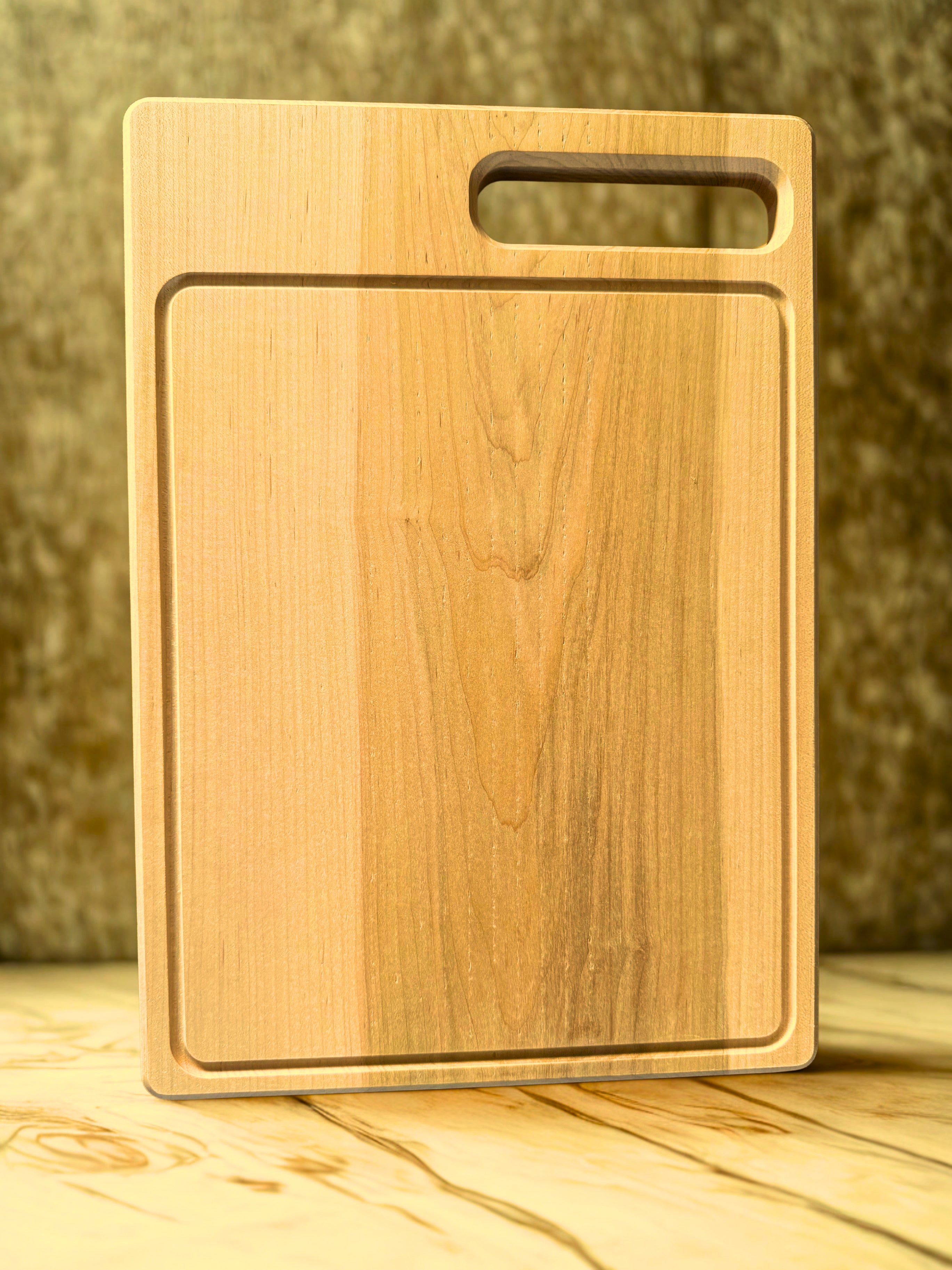 11x16 Custom Laser-Engraved Wooden Cutting Board